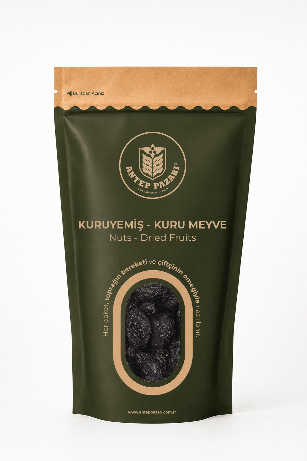 Çekirdeksiz Siyah Erik Kurusu