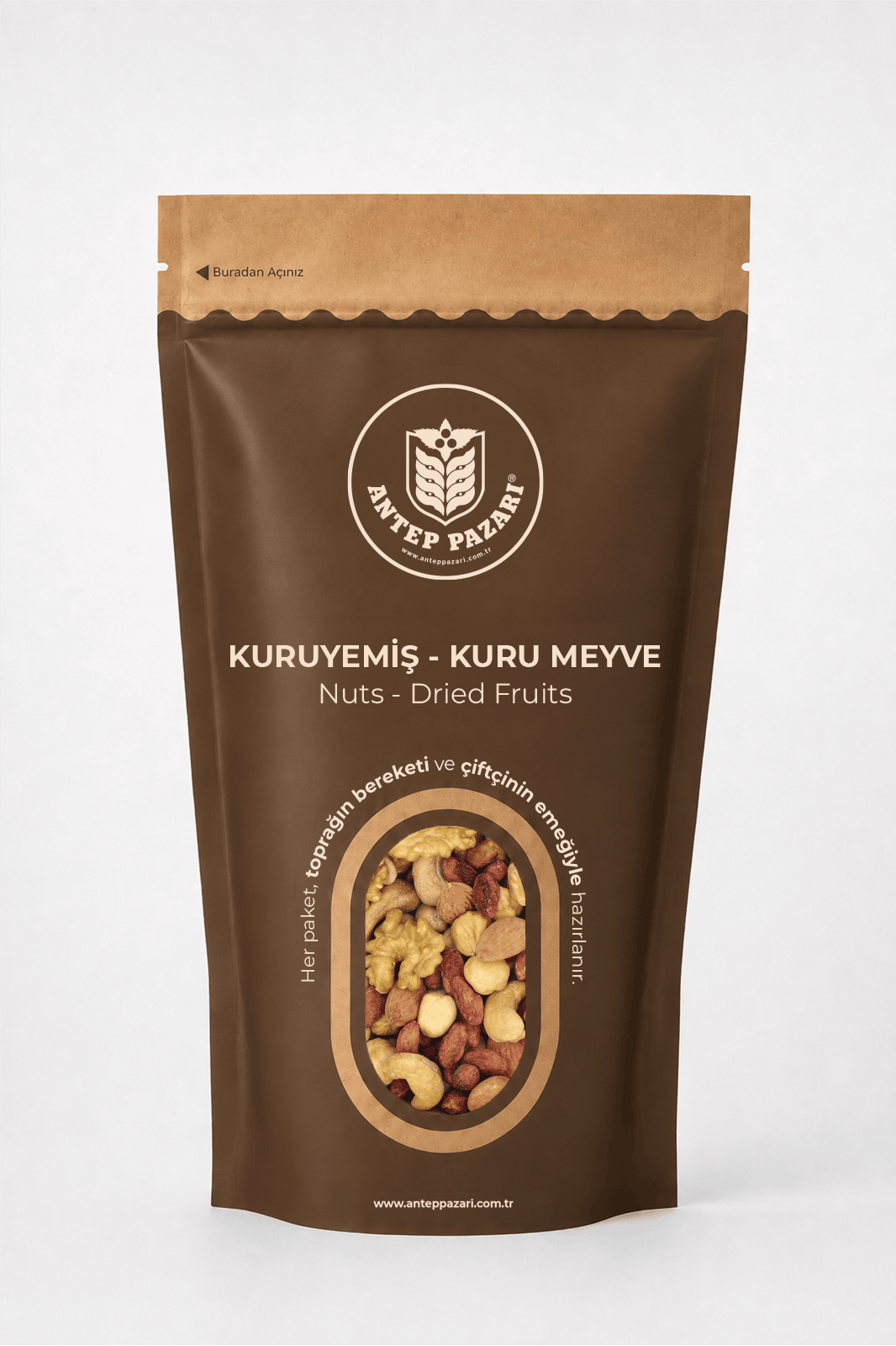 Karışık Kavrulmuş Kuruyemiş İçi