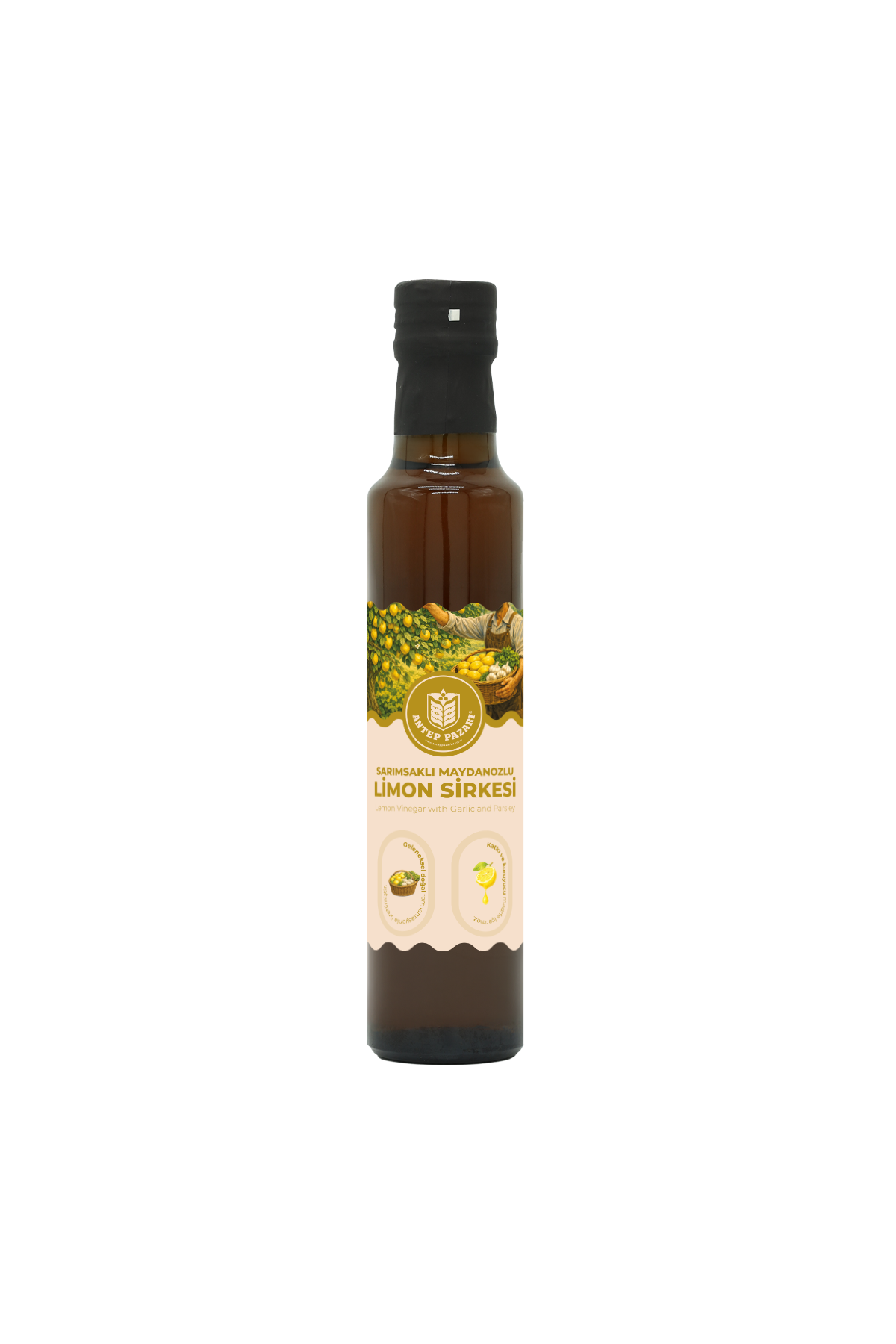 Sarımsaklı Maydanozlu Limon Sirkesi