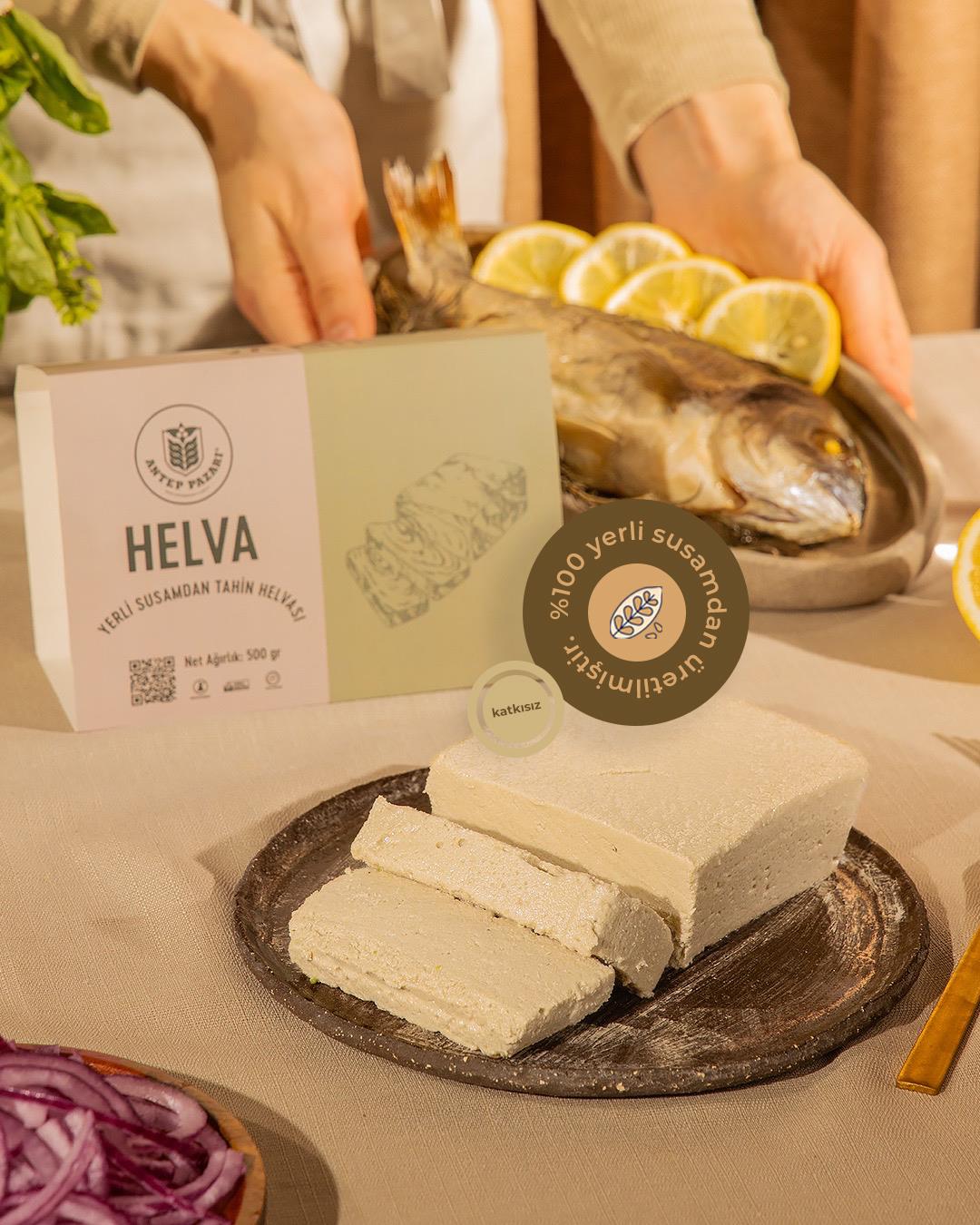 Yerli Susamdan Tahin Helvası