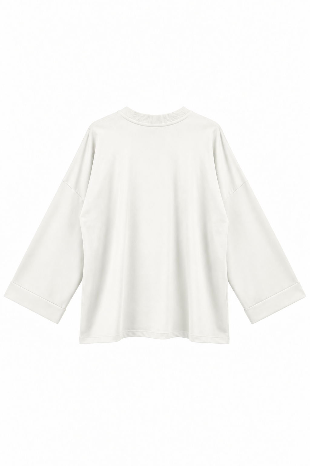  Yırtmaçlı Sweat Ekru 