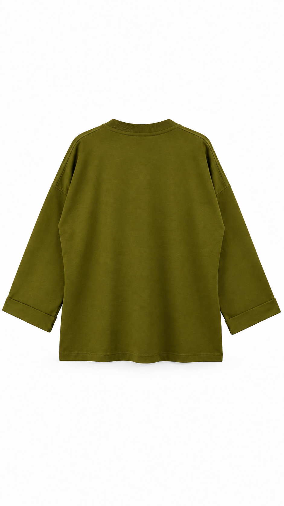  Yırtmaçlı Sweat Yağ Yeşili