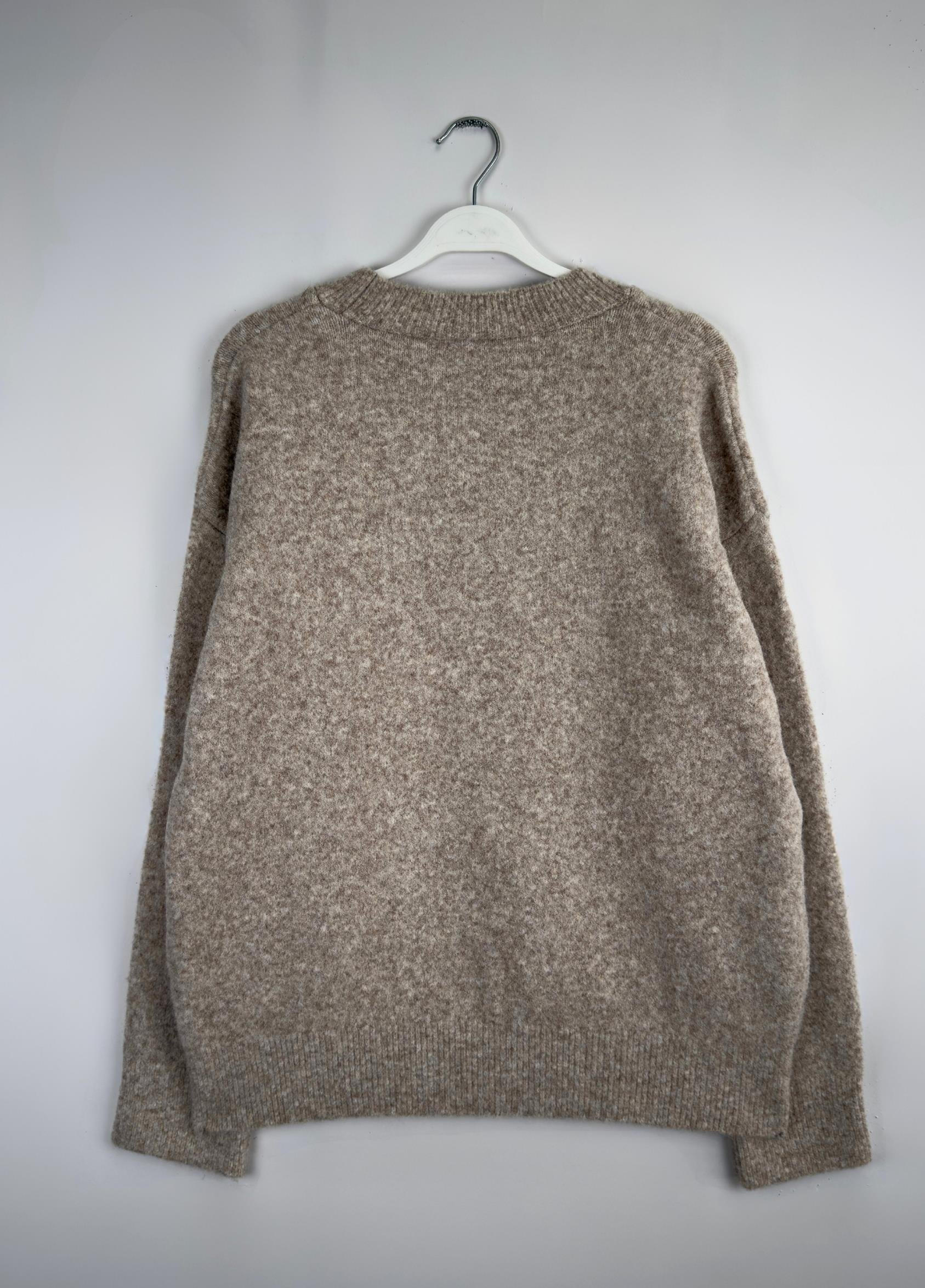 Almira Baklava Desen Kazak Bej 