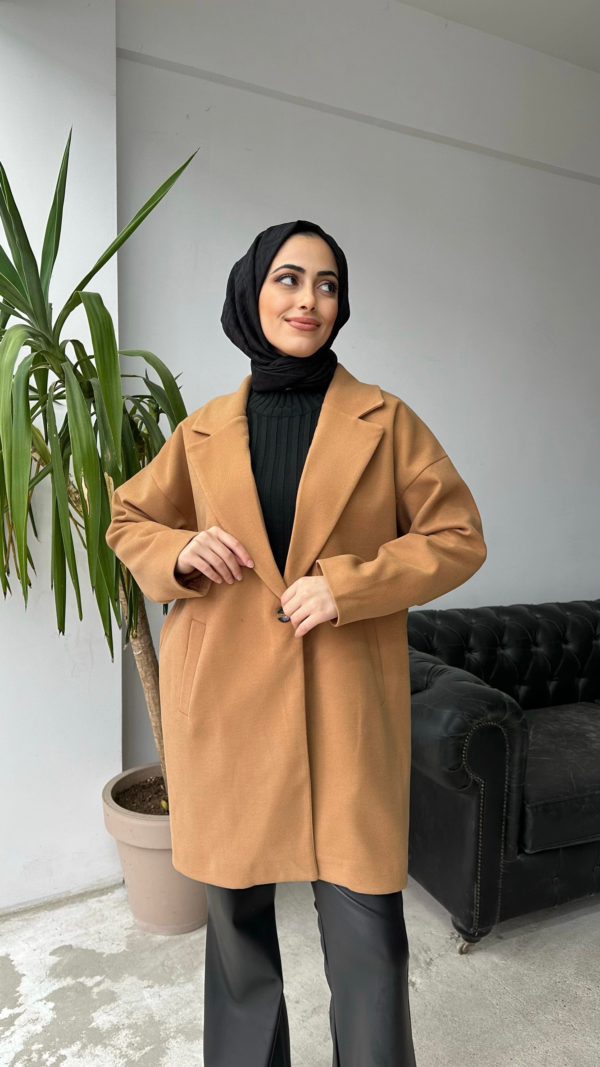 Astarlı Kaşe Kaban Camel