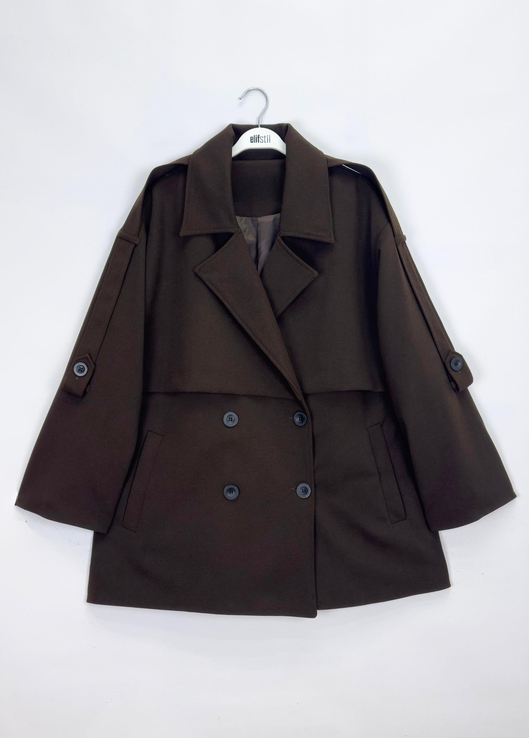 Averna Trençkot Kahve 