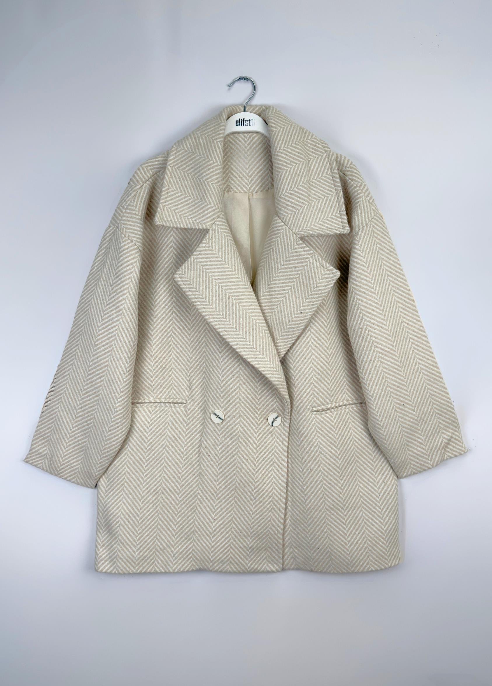 Balıksırtı Kaban Bej