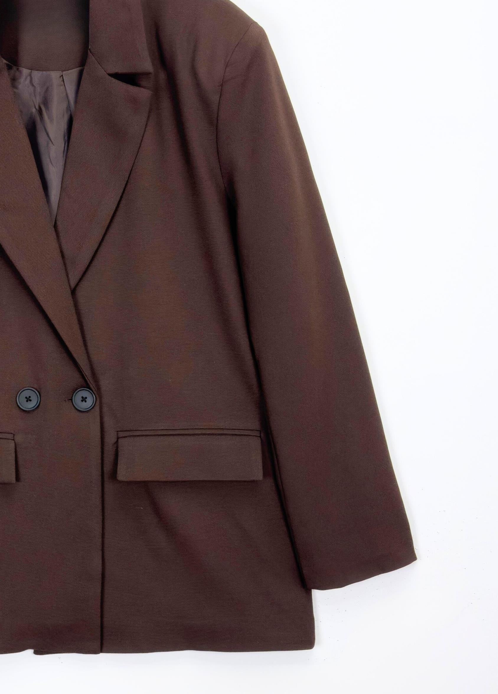 Blazer Ceket Kahve
