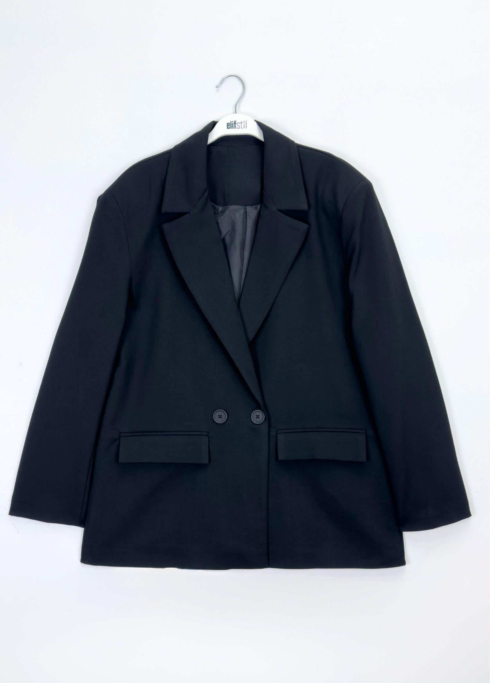 Blazer Ceket Siyah 