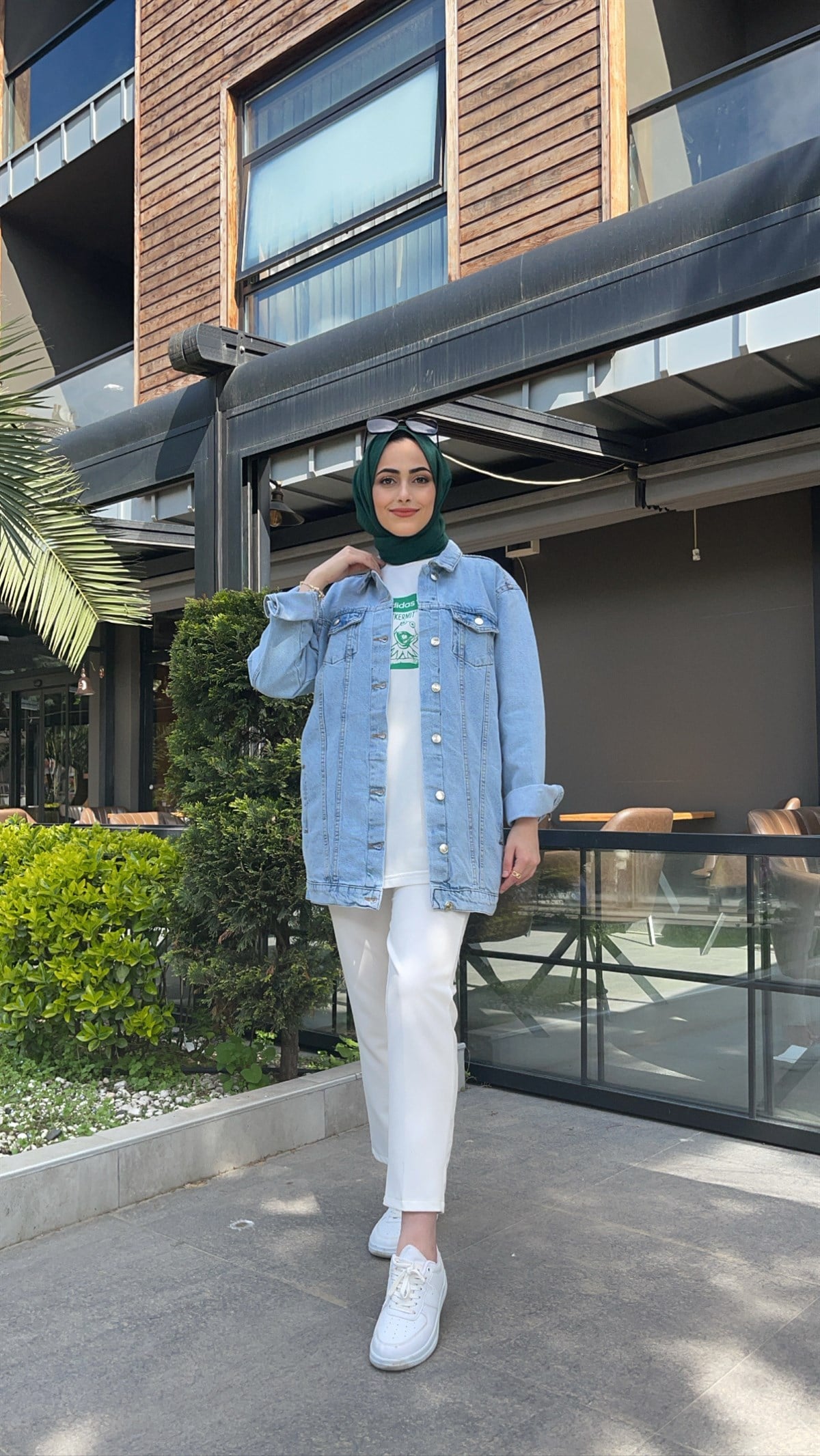 Denim Basıc Kot Ceket Mavi