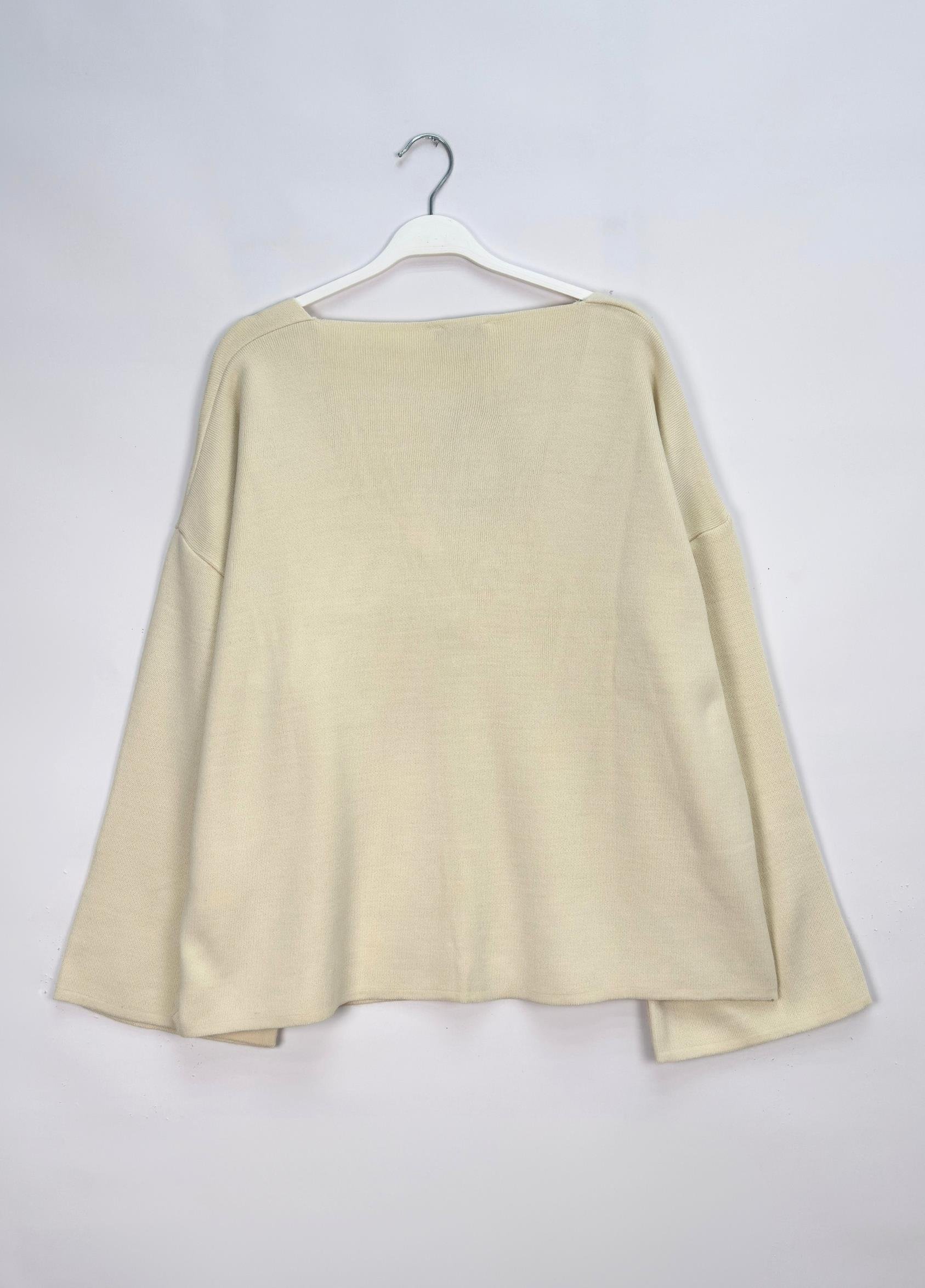 Elara Bağlamalı Hırka Bej