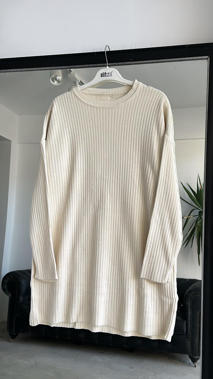 Fitilli Tunik Bej