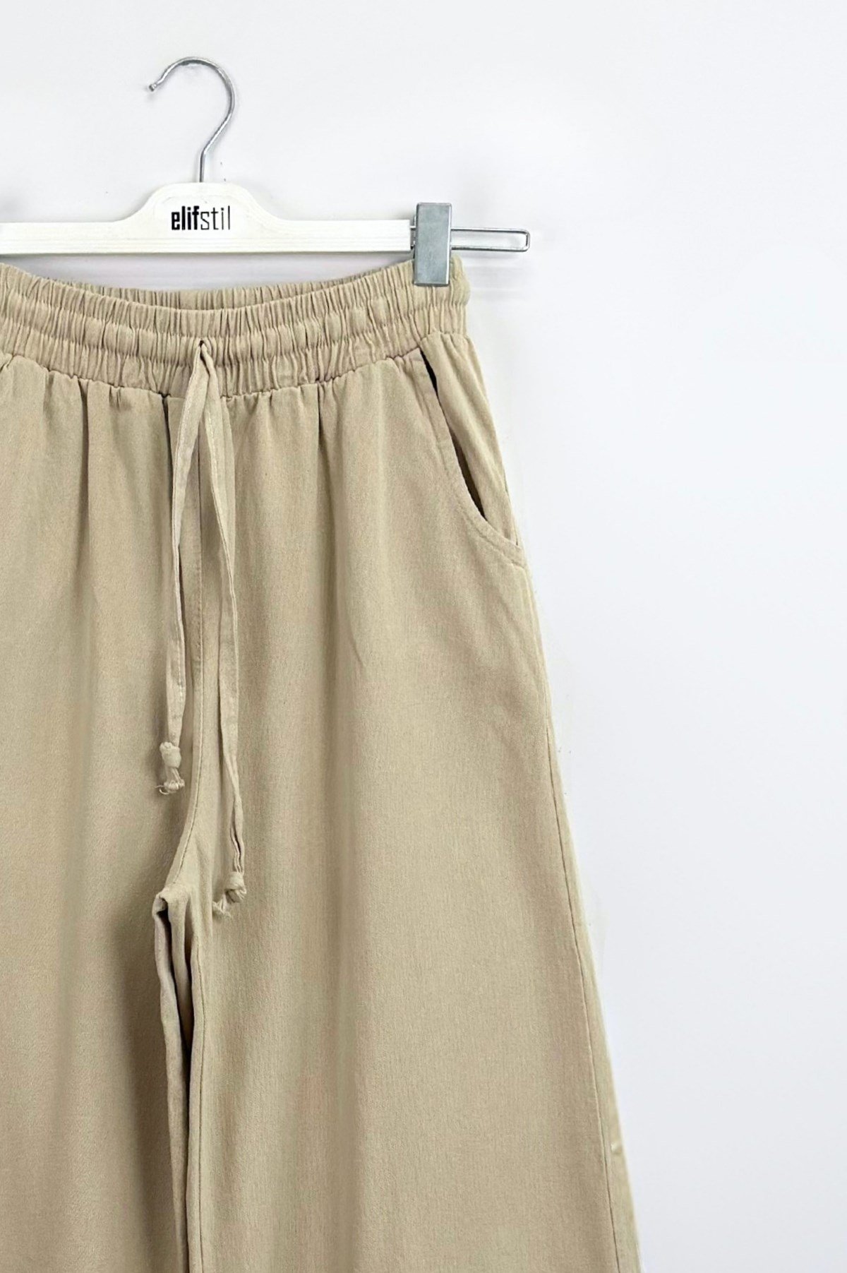 Gabardin Pantolon Bej 