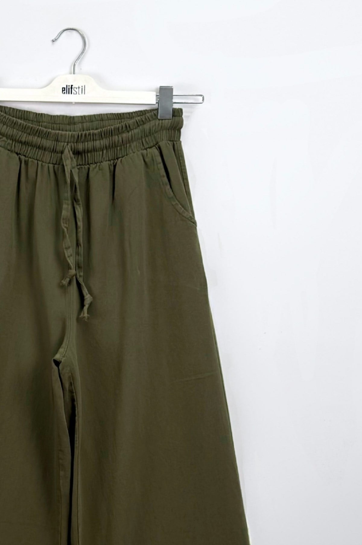 Gabardin Pantolon Haki 