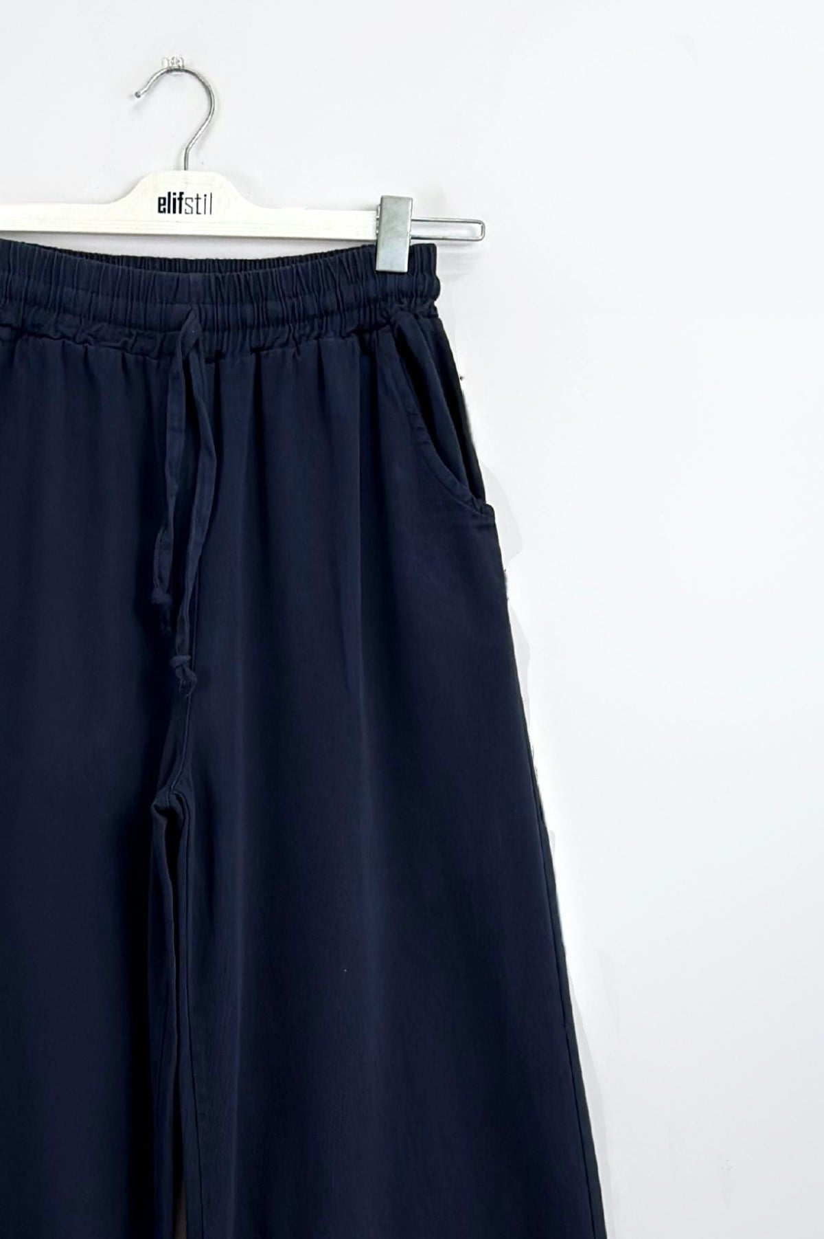 Gabardin Pantolon Lacivert 