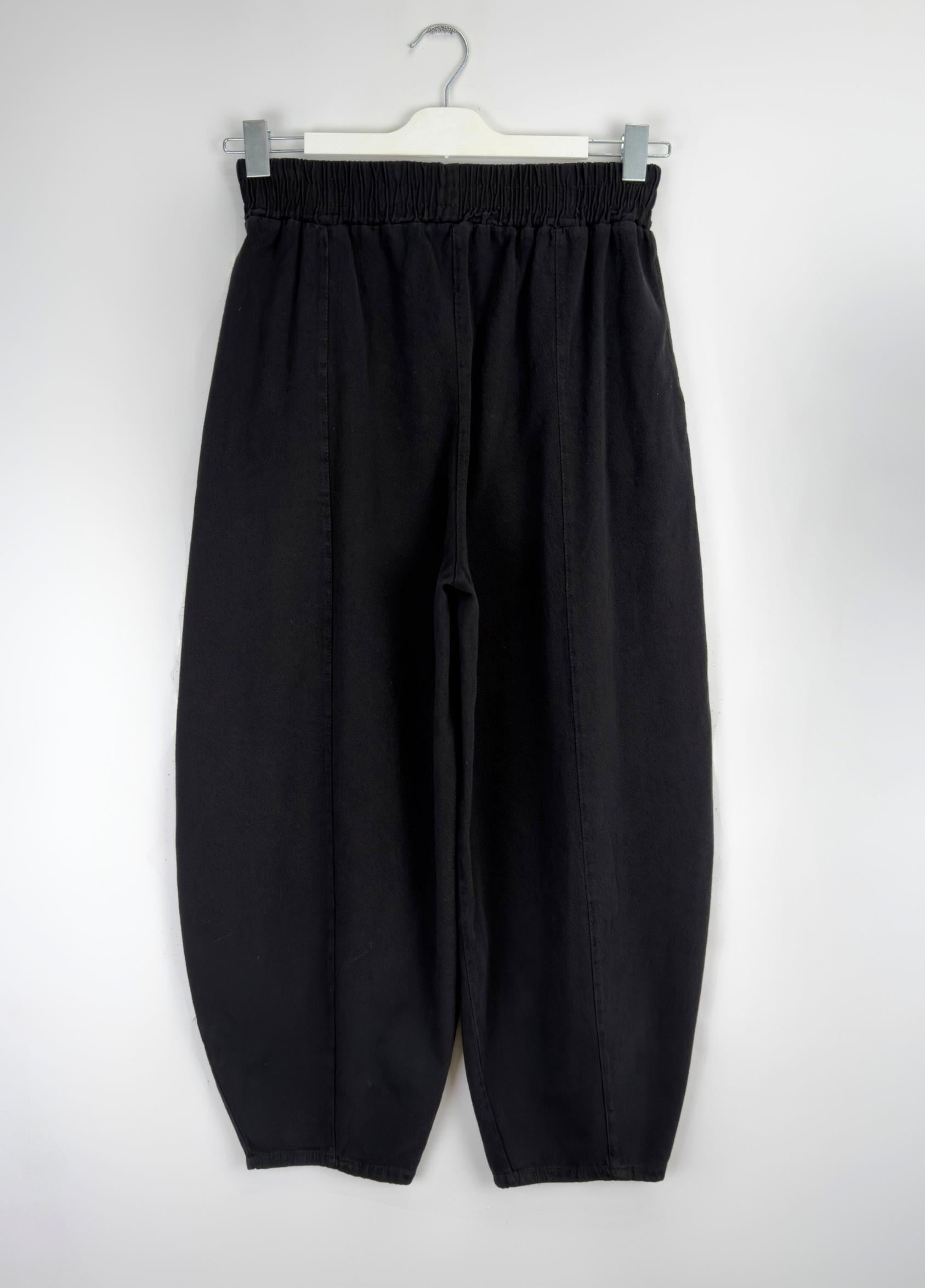Gabardin Şalvar Pantolon Siyah