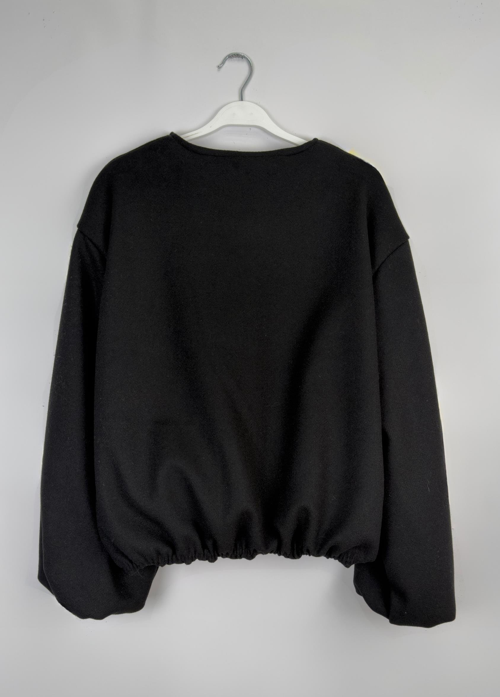 Hazel Basıc Ceket Siyah