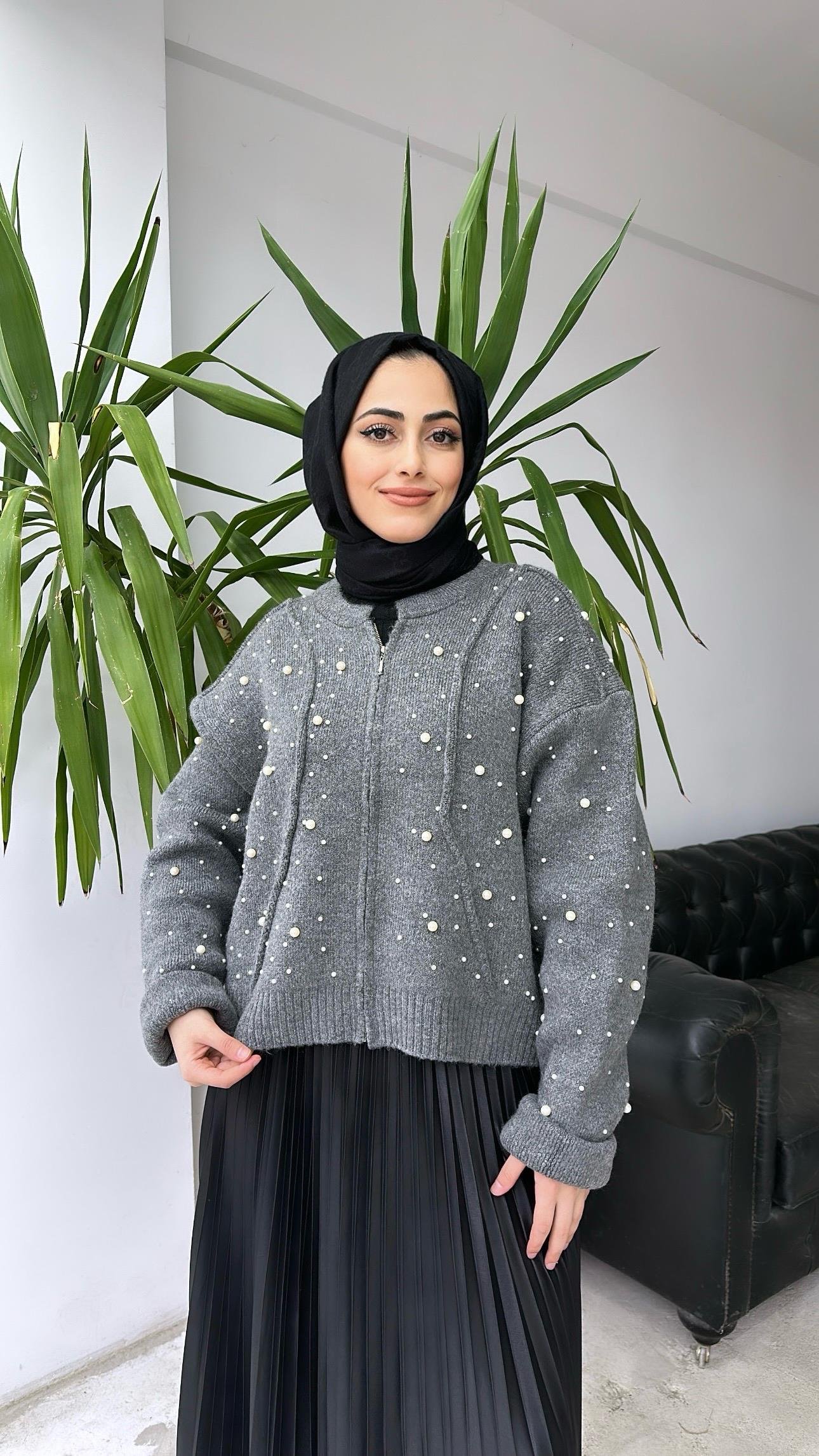 İncili Hırka Füme