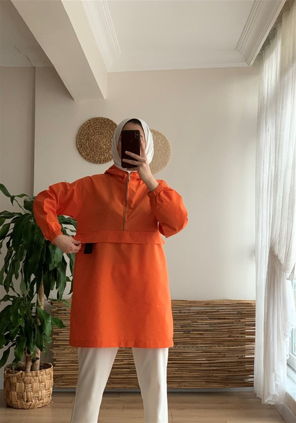 Kanguru Sweat Turuncu