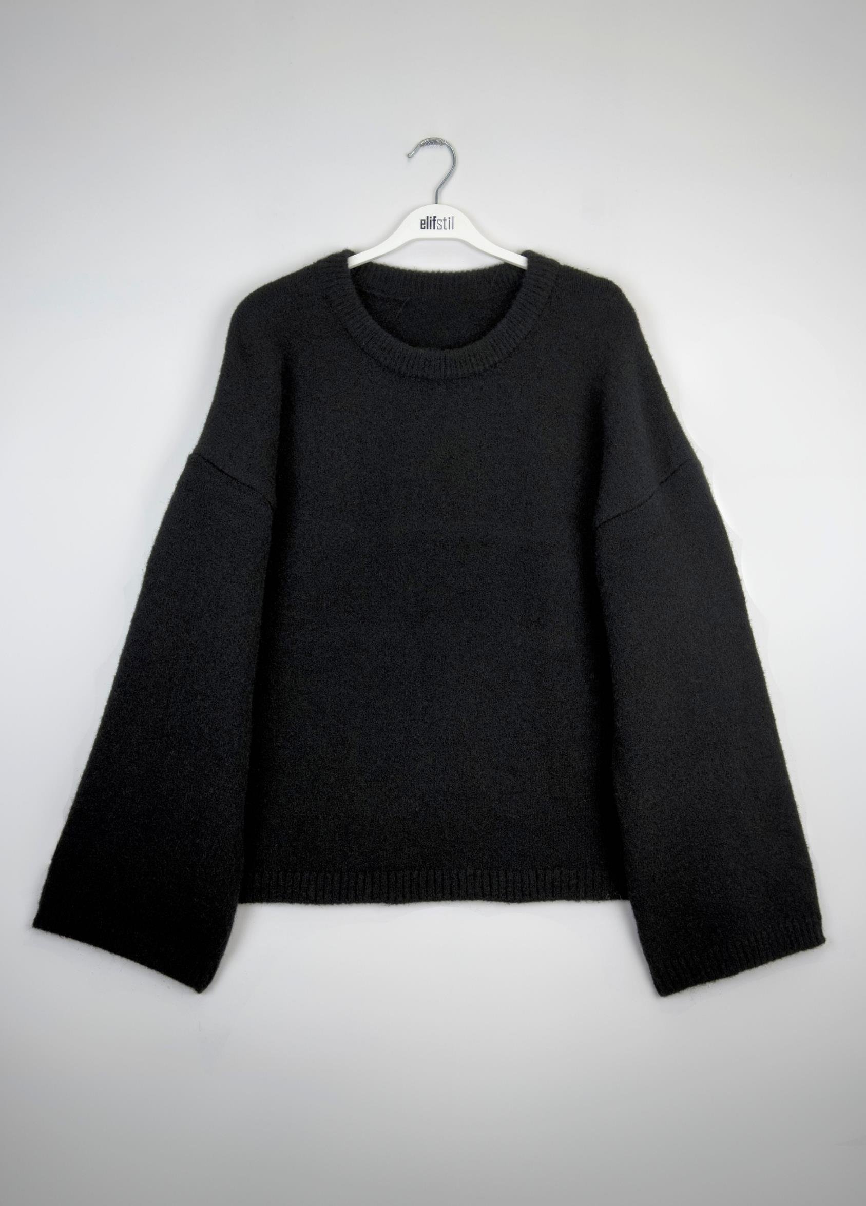 Koza Yün Kazak Siyah