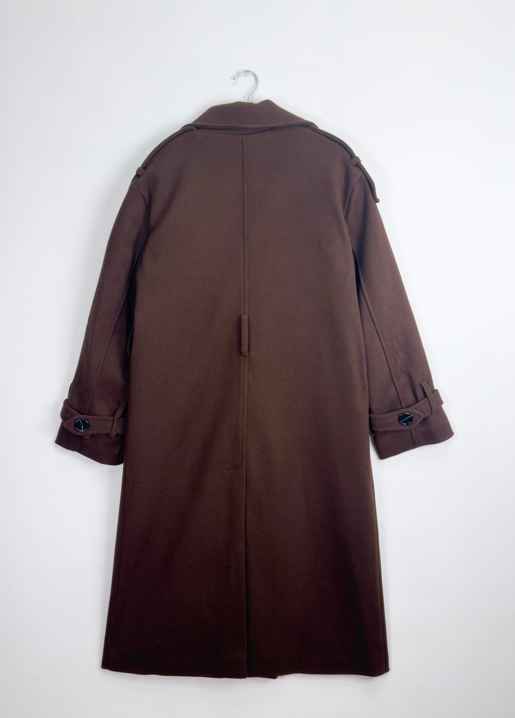 Kuşaklı Kaşe Kaban Kahve