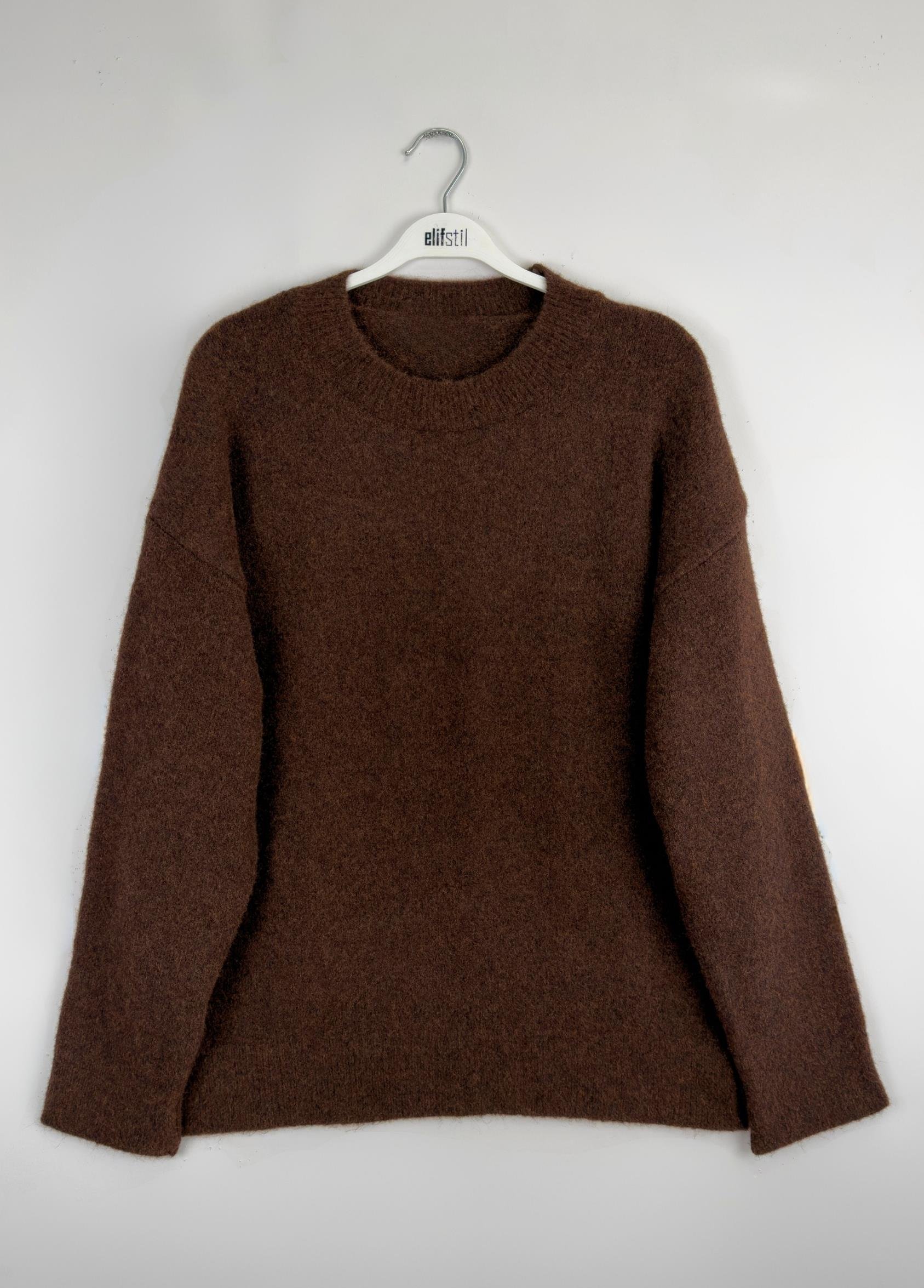 Mila Yumoş Kazak Kahve 