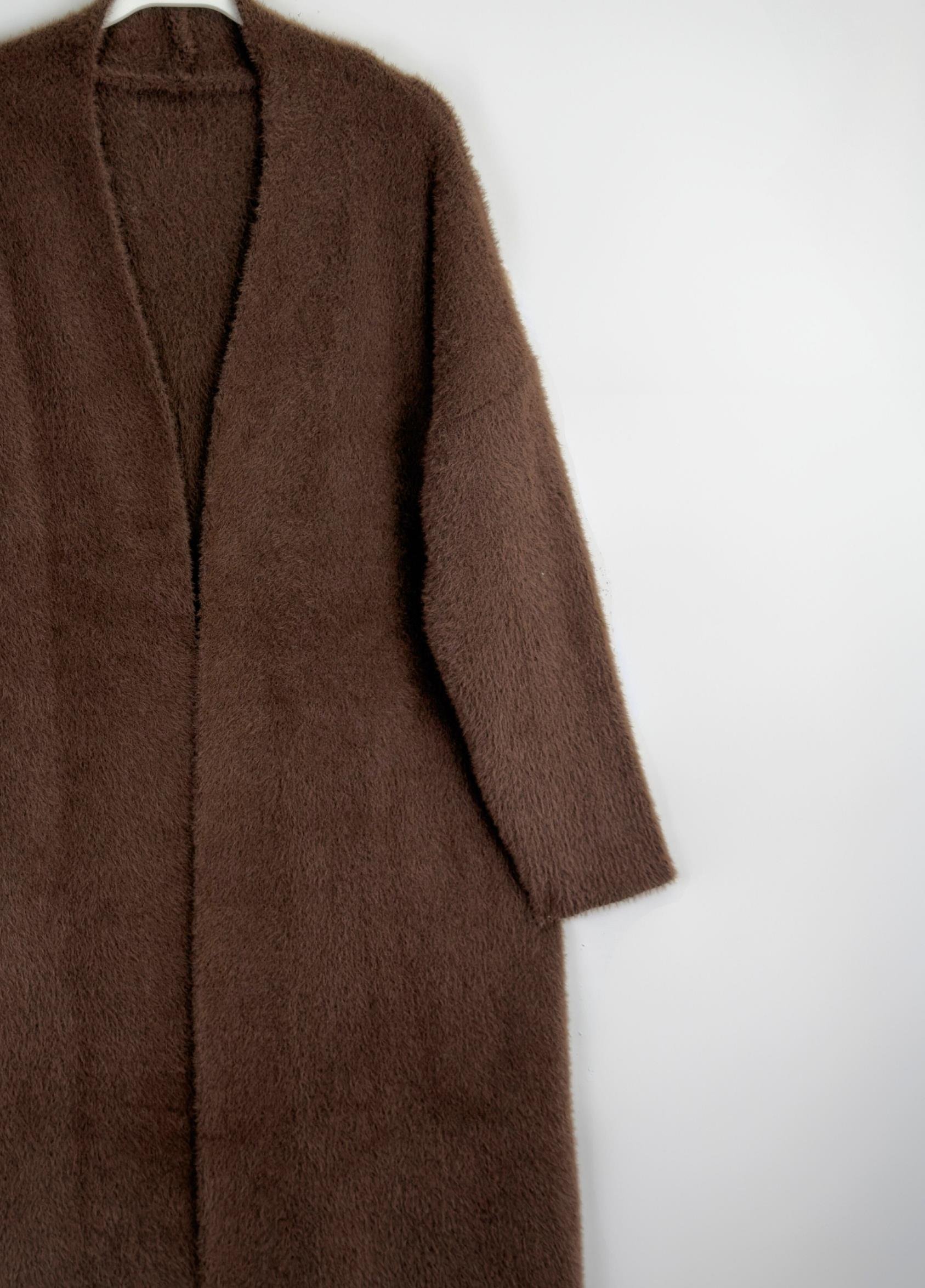 Mira Yumoş Hırka Kahve 