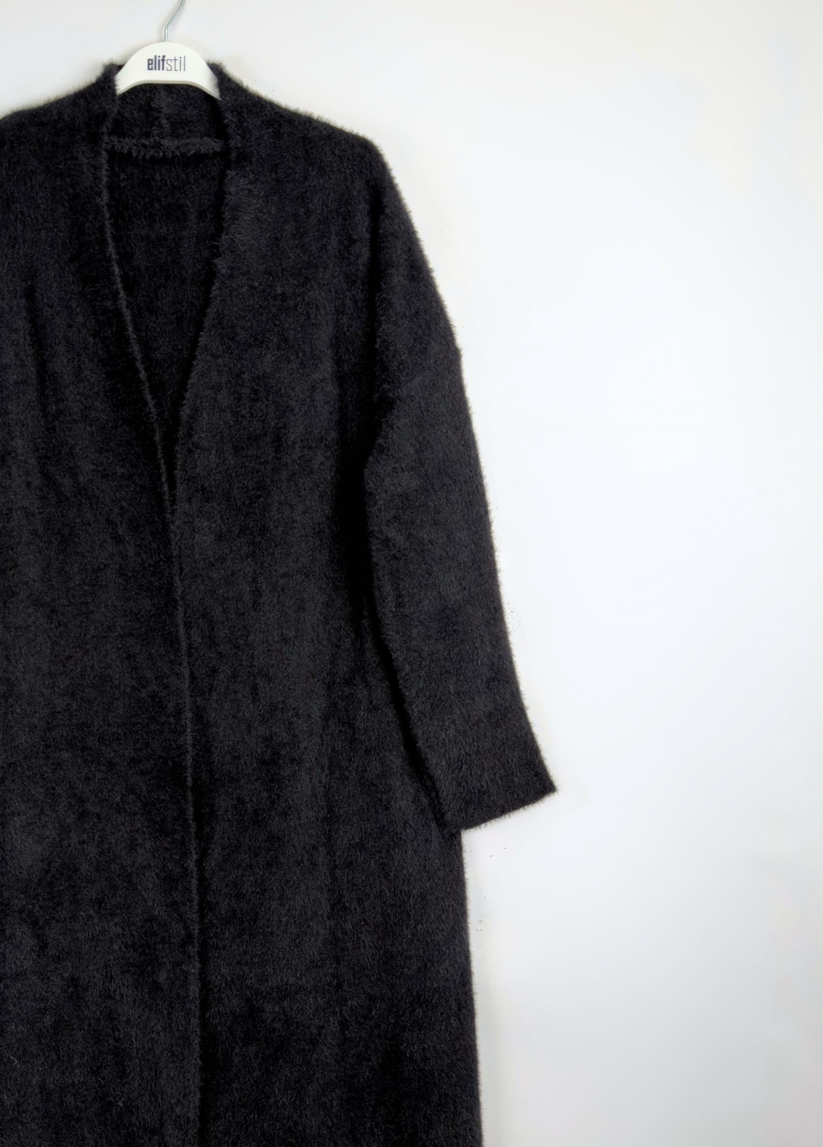 Mira Yumoş Hırka Siyah 