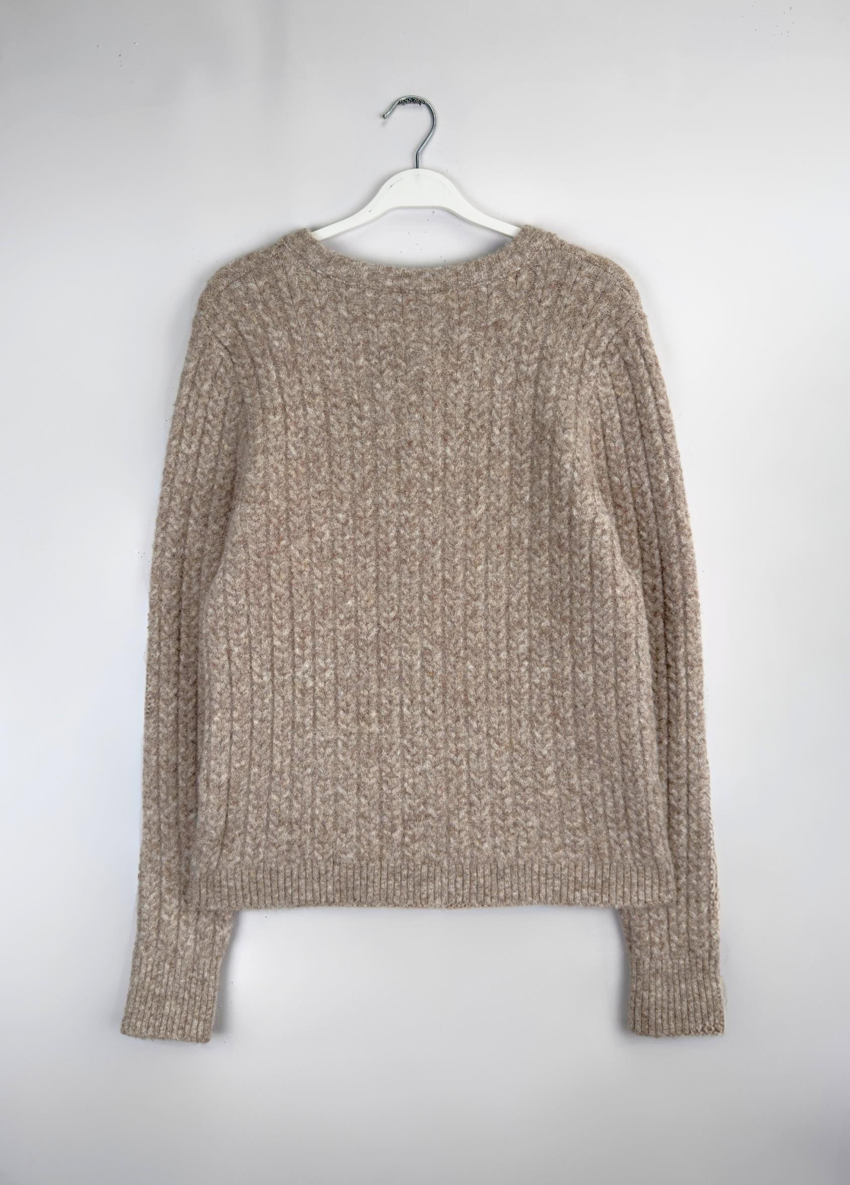 Nova Örgü Hırka Bej 