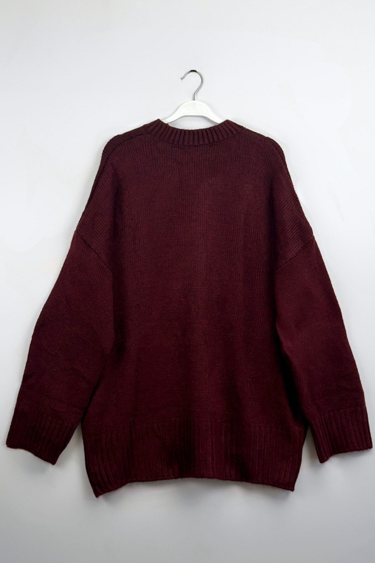 Oversize Kazak Bordo