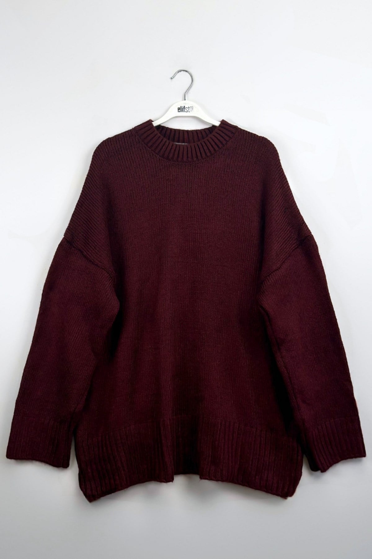 Oversize Kazak Bordo