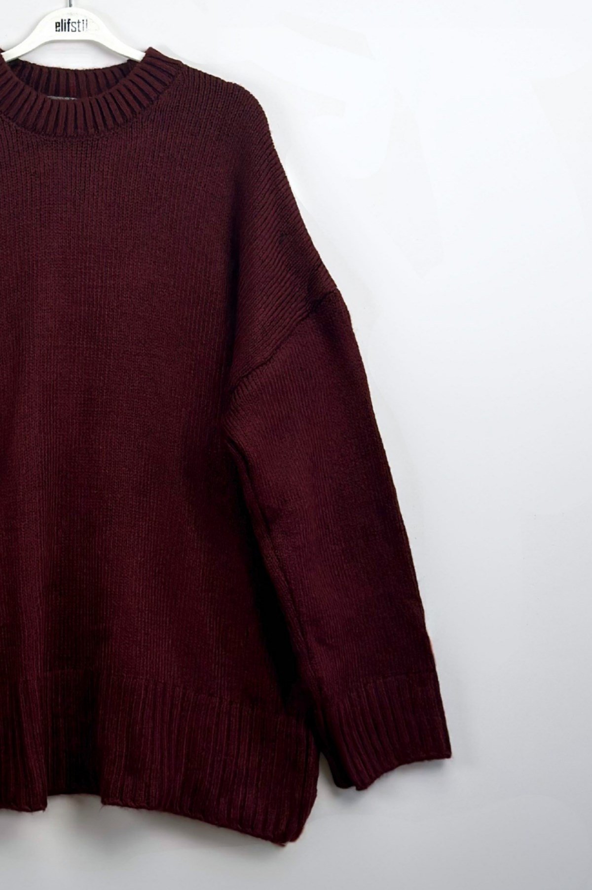 Oversize Kazak Bordo