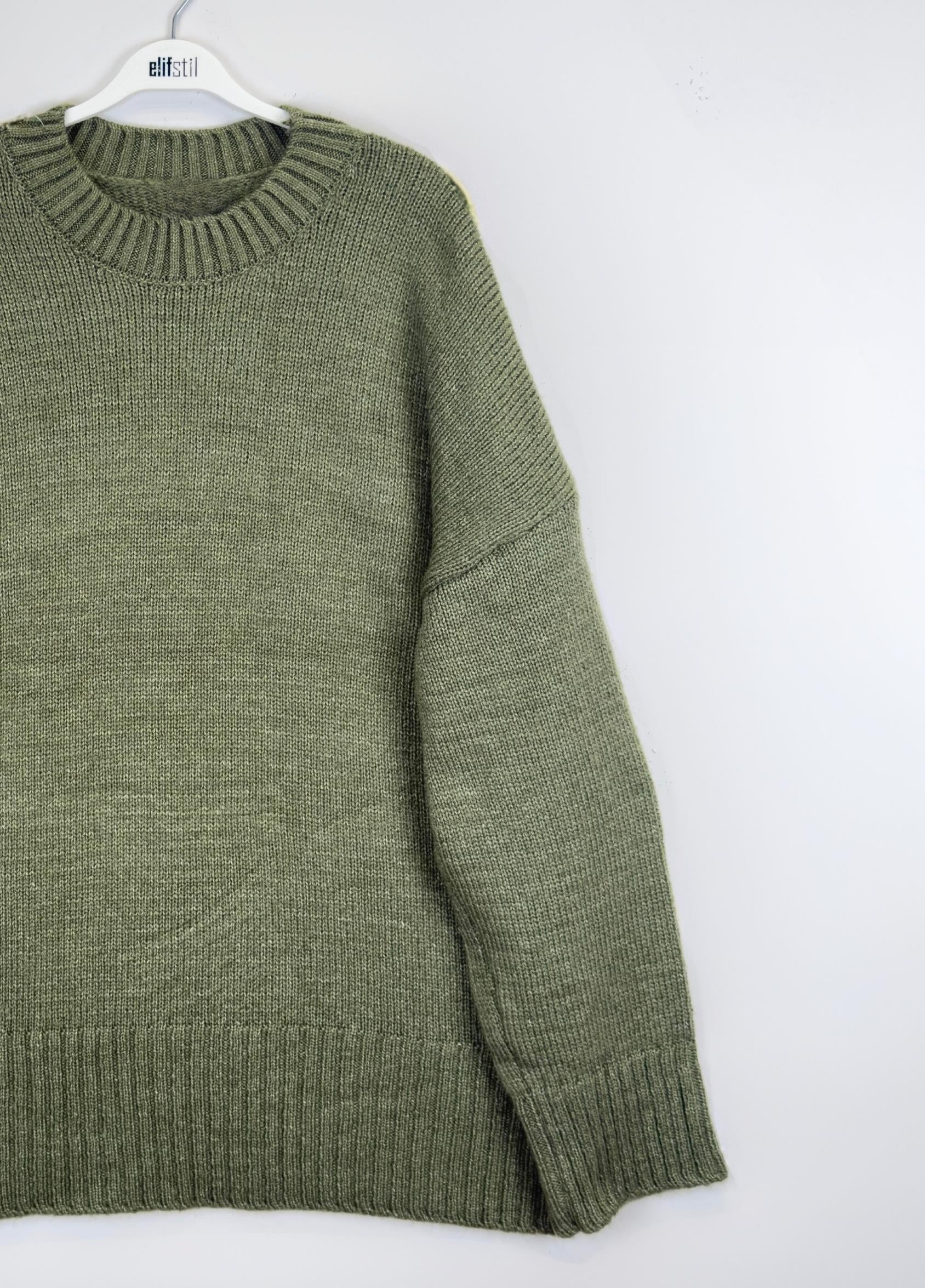 Oversize Kazak Çağla Yeşili