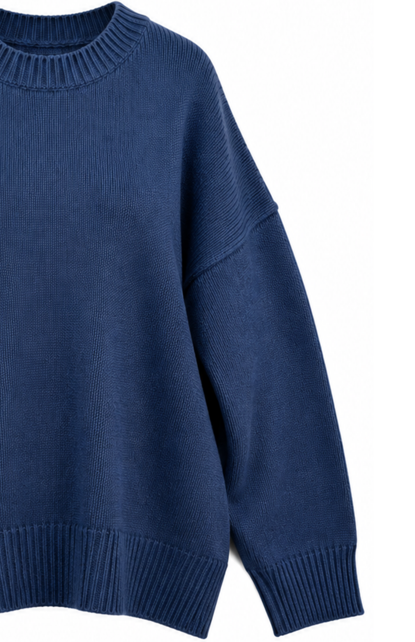 Oversize Kazak İndigo