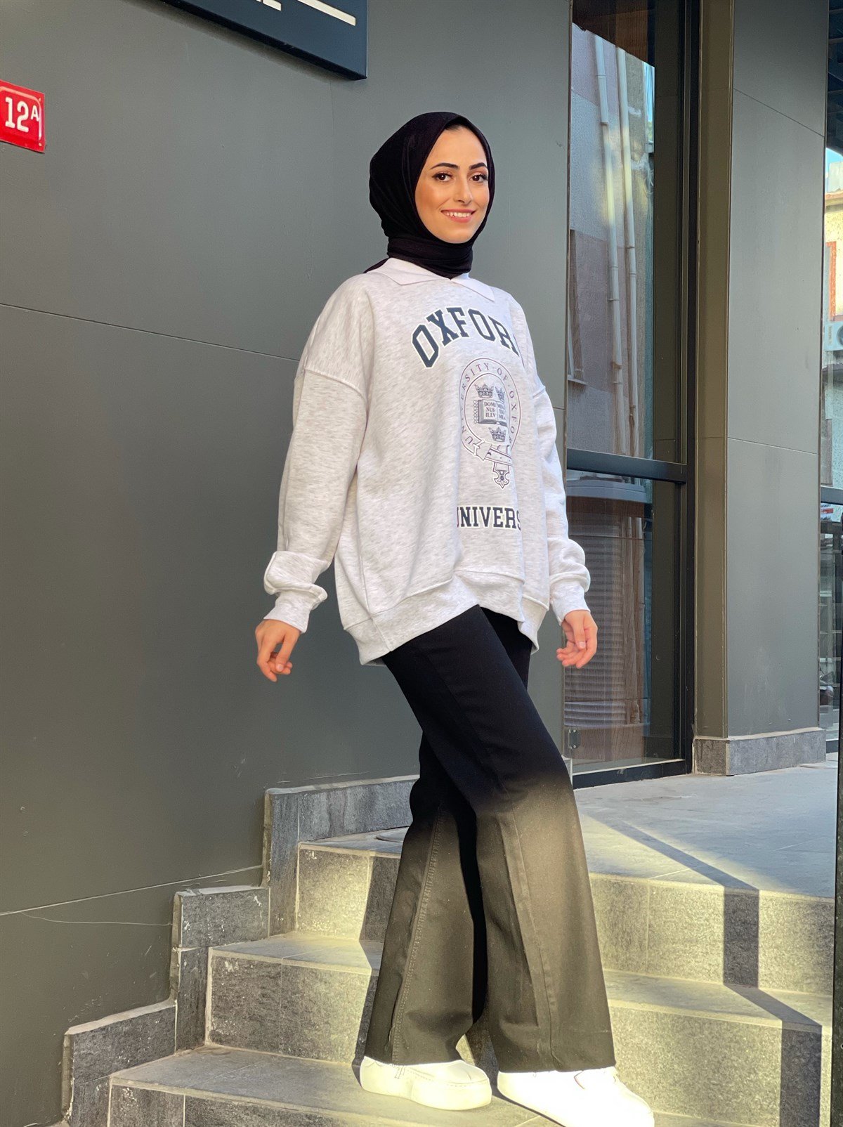 Oxford Sweat Gri