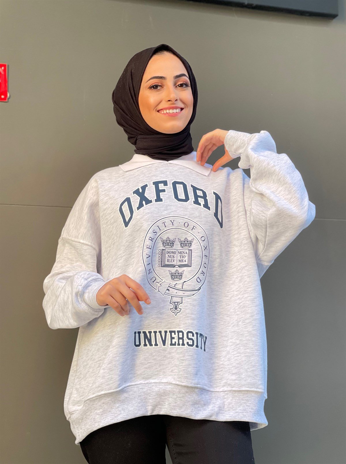 Oxford Sweat Gri