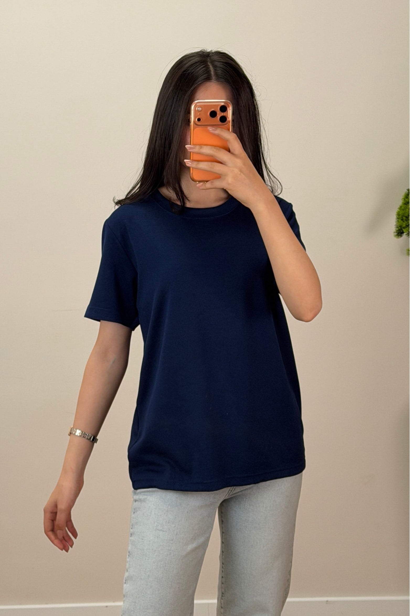 Oys Basıc Tshirt Lacivert 