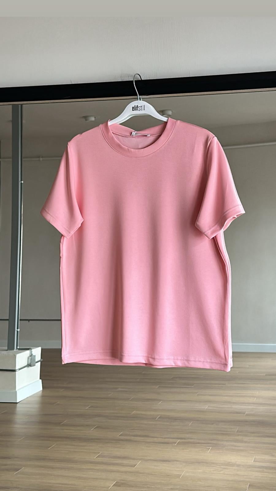 Oys Basıc Tshirt Pembe 