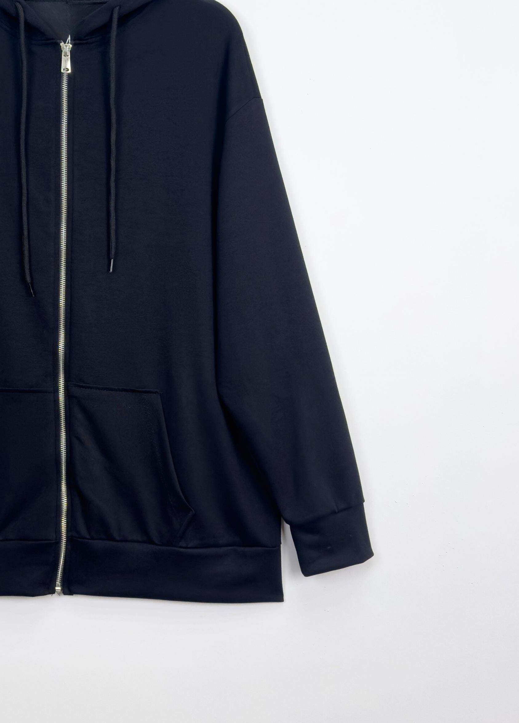 Oys Kapşonlu Sweatshirt Siyah 