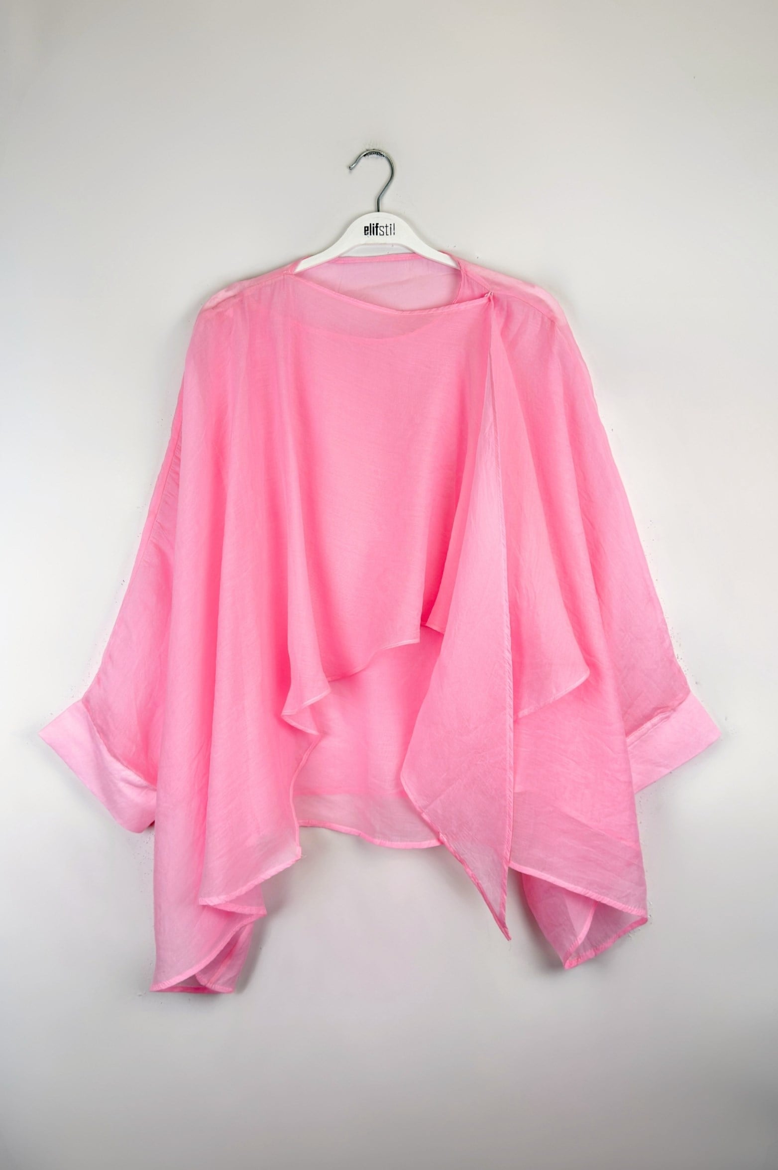 Pelerin Bluz Pembe 
