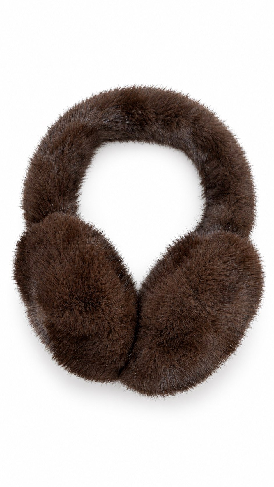 Peluş Kulaklık Kahve
