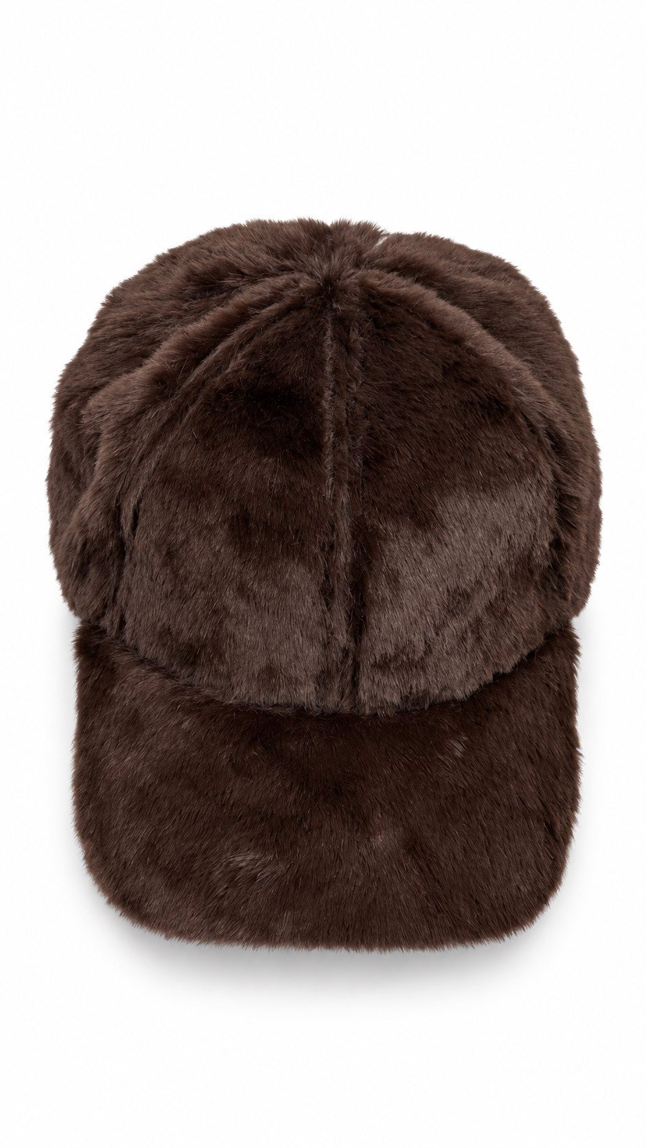 Peluş Şapka Kahve