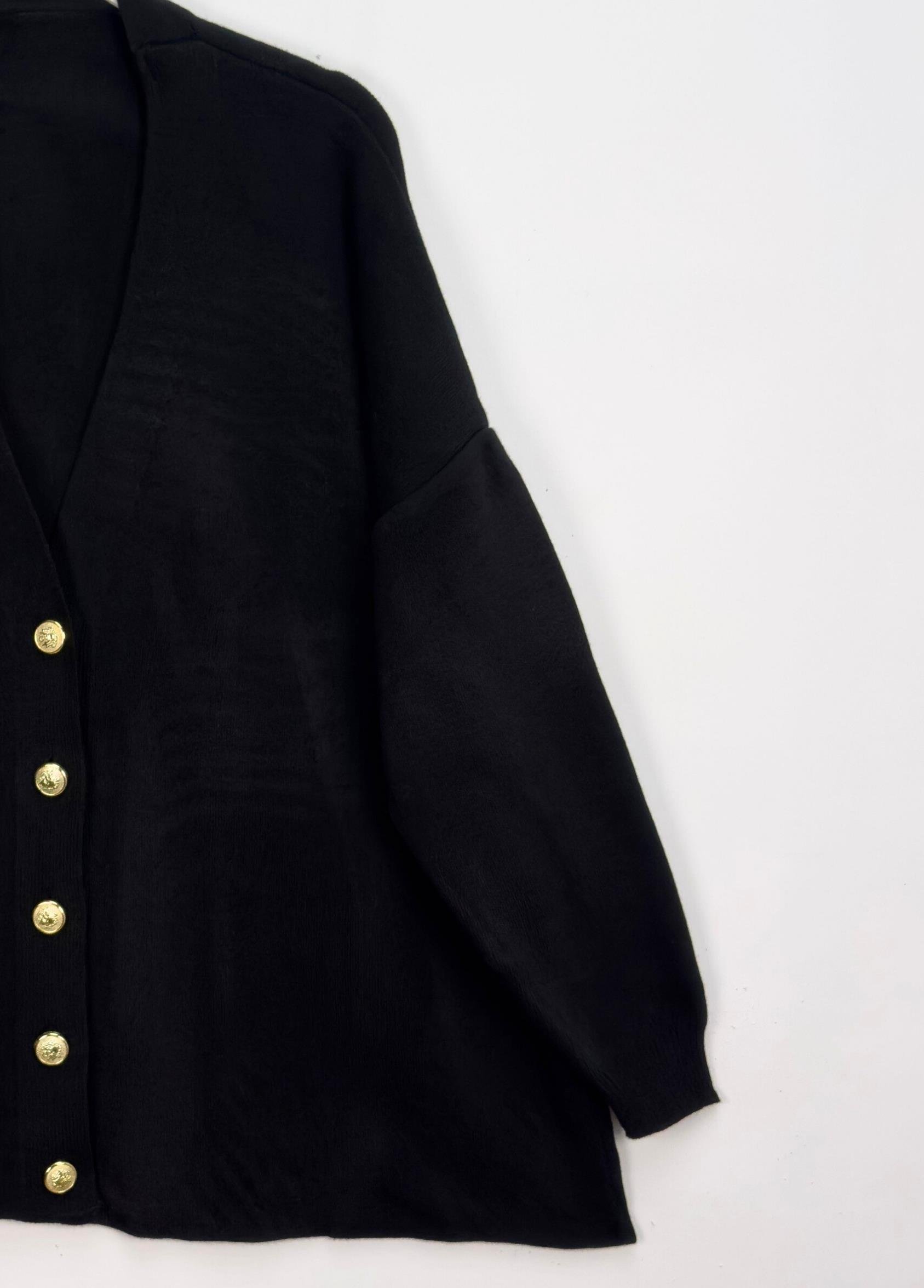 Pera Basic Hırka Siyah