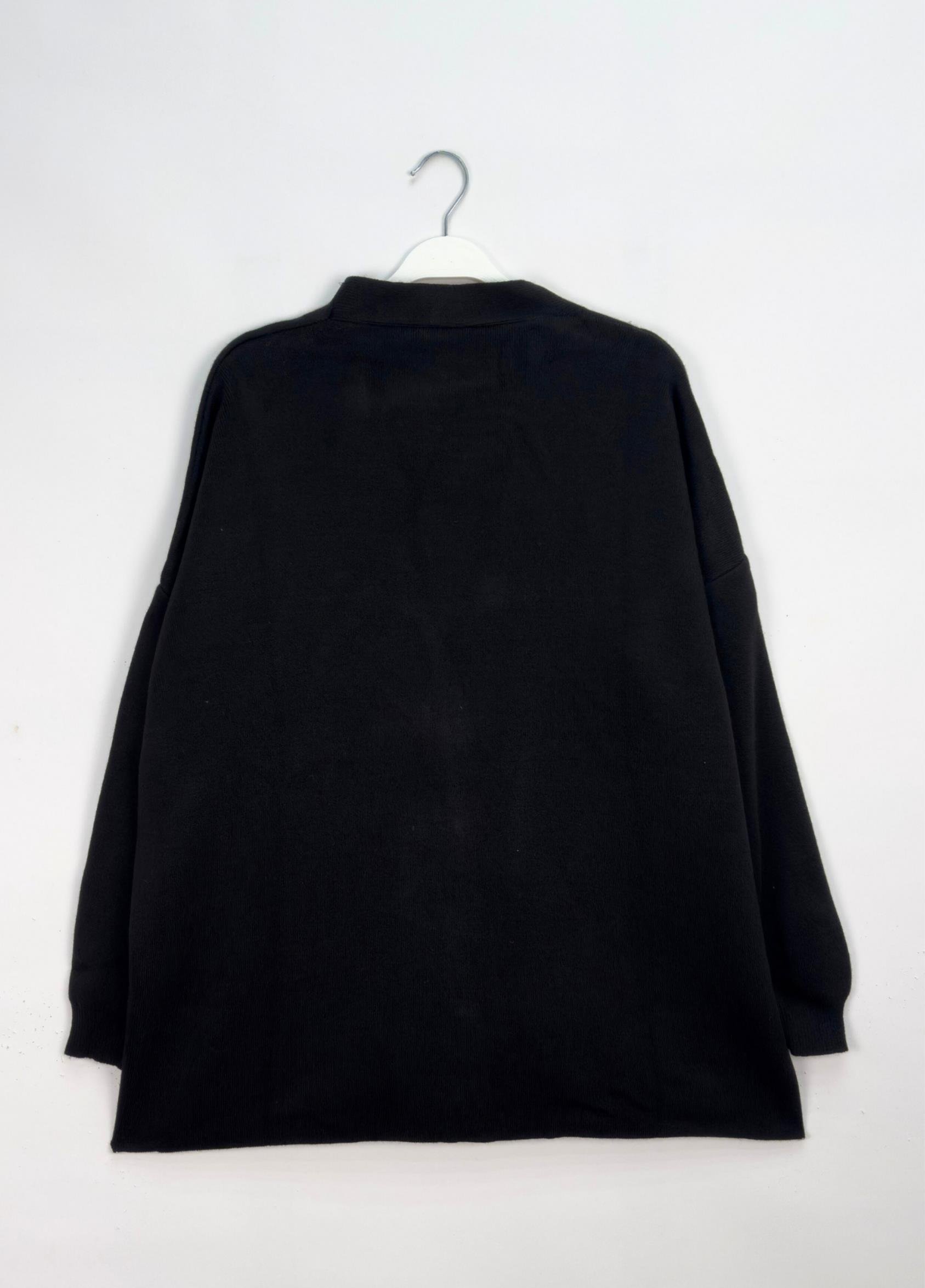 Pera Basic Hırka Siyah