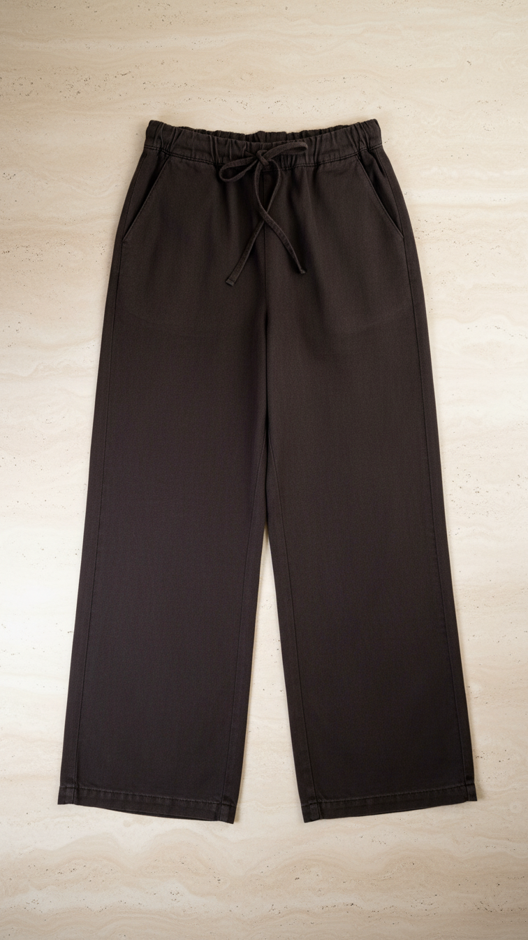 Softline Tensel Pantolon Kahve 