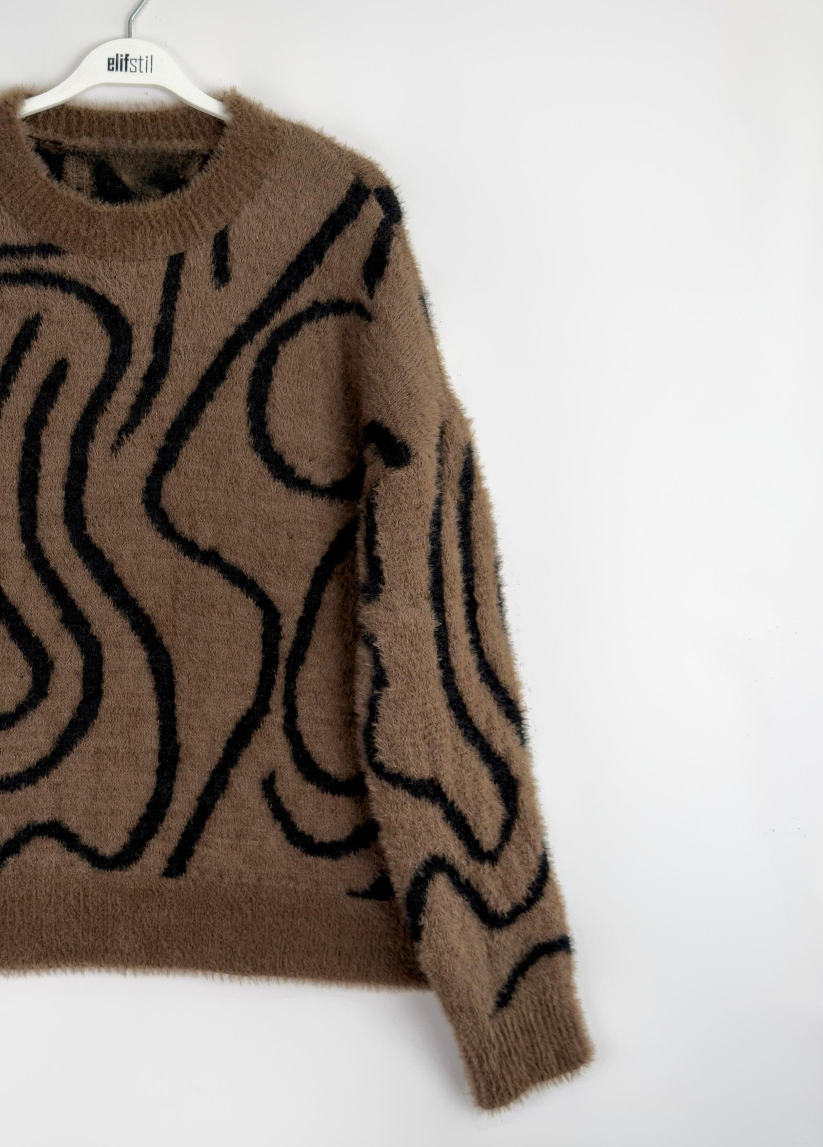 Talya Yumoş Kazak Kahve 