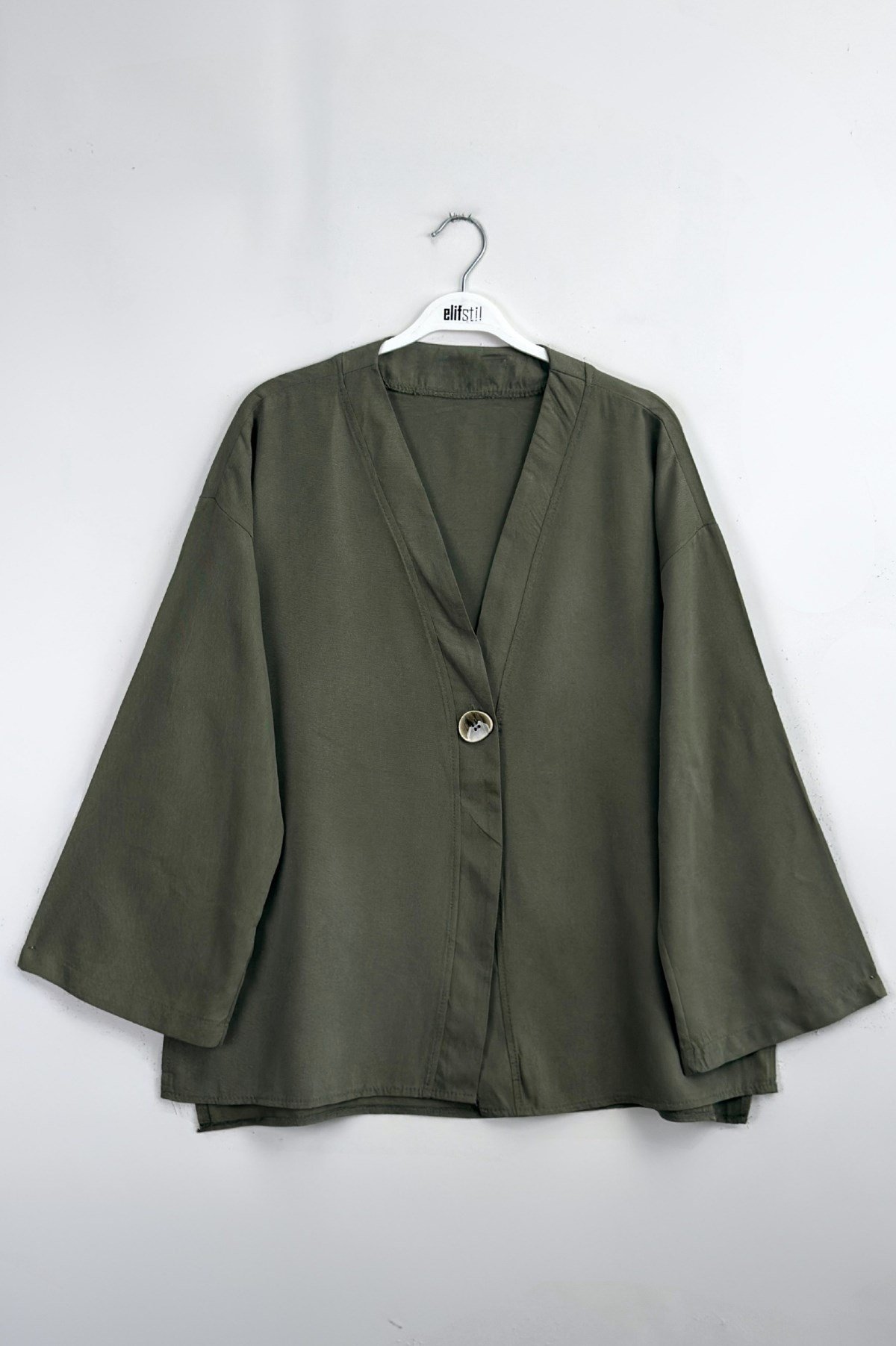 Tensel Ceket Yeşil 