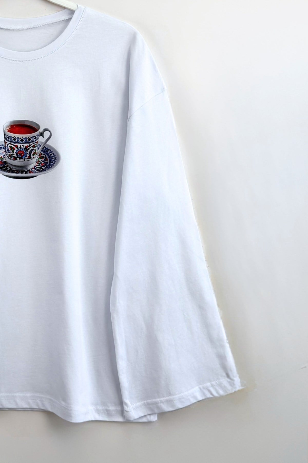 Turkish Coffee Sweatshirt Beyaz