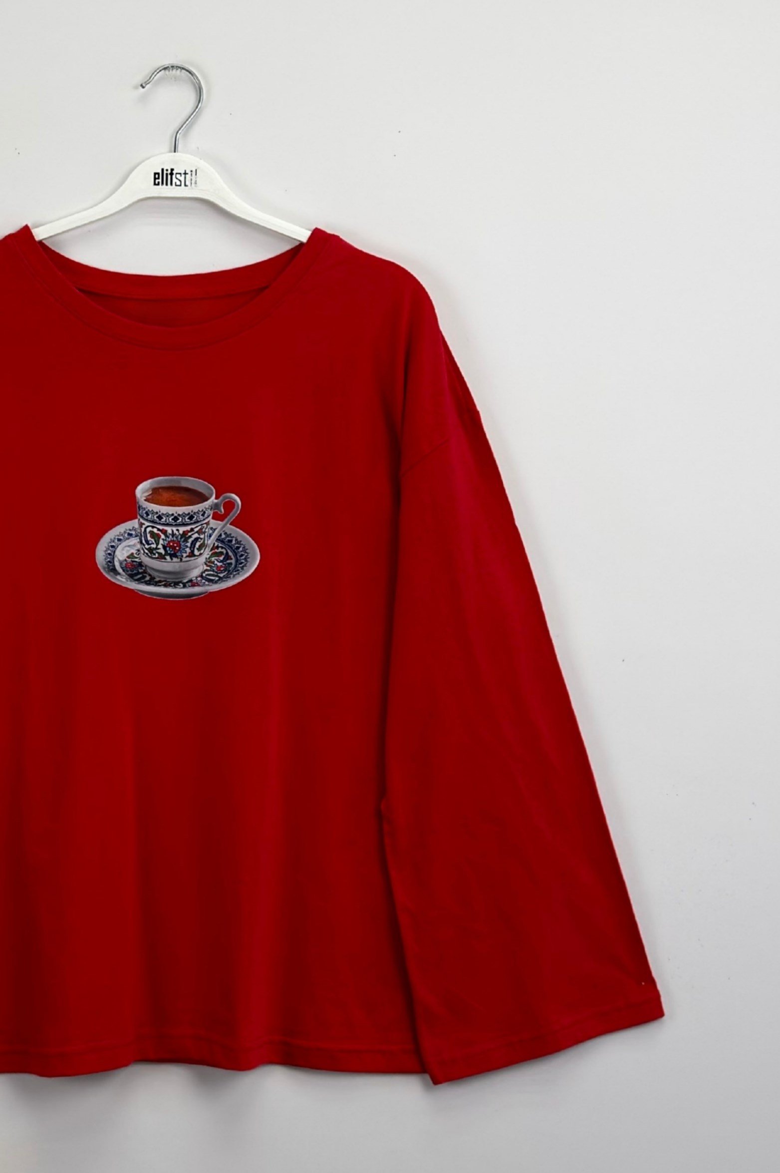 Turkish Coffee Sweatshirt Kırmızı