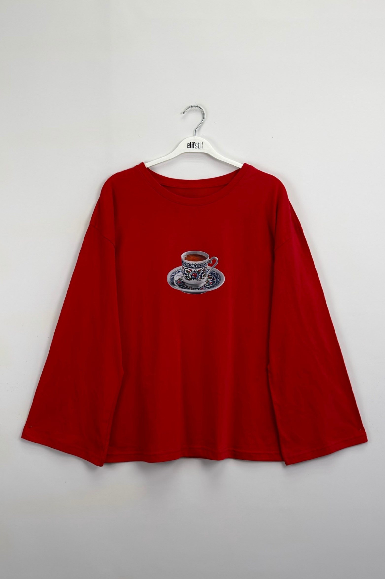 Turkish Coffee Sweatshirt Kırmızı