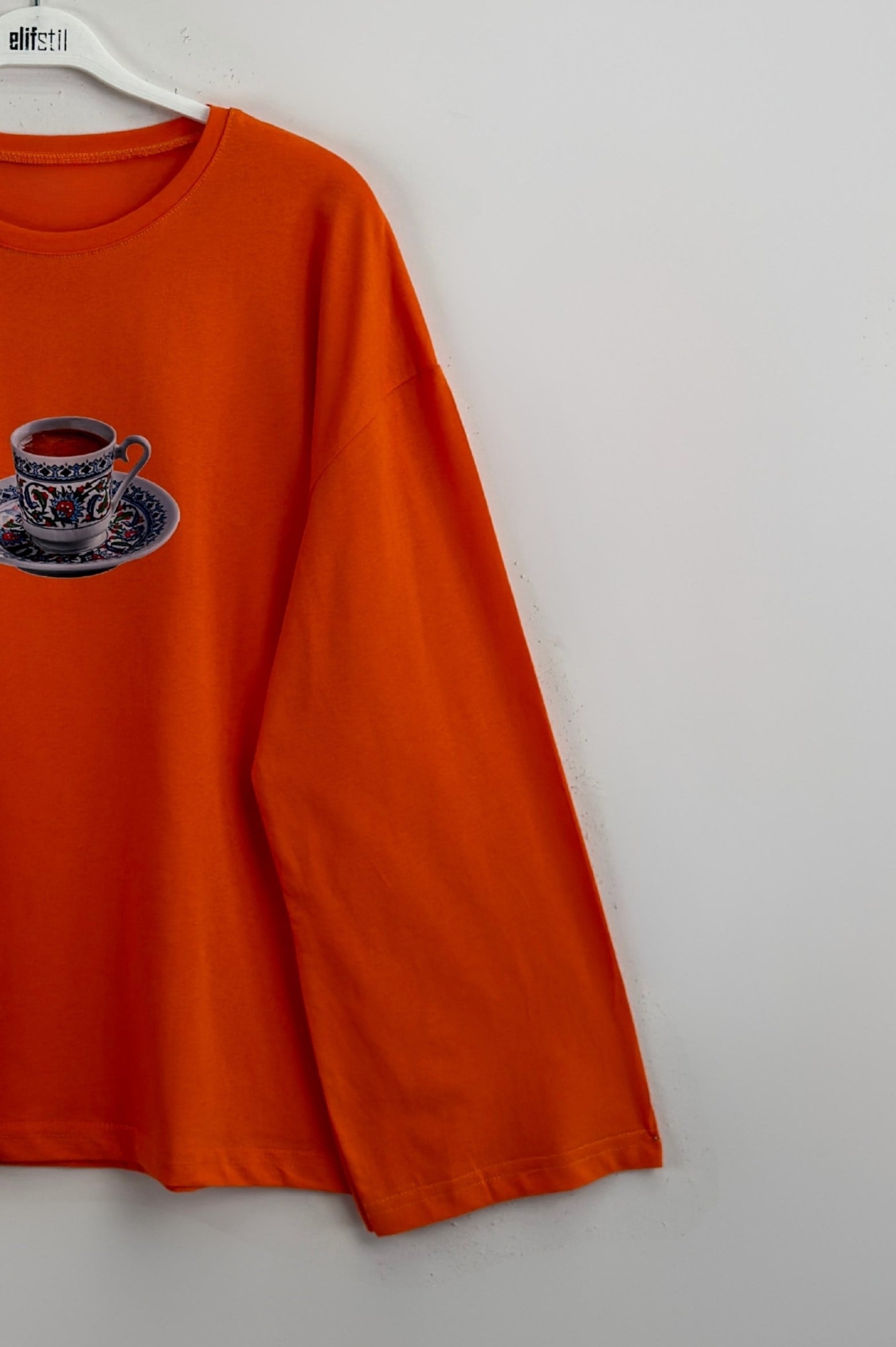 Turkish Coffee Sweatshirt Turuncu